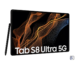 SAMSUNG Galaxy Tab S8 Ultra 5G leasen, X906B 256GB WiFi graphite